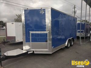 2023 Us Custom Concession Kitchen Food Trailer Air Conditioning Florida for Sale