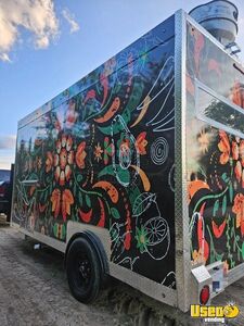 2023 Vending Food Trailer Kitchen Food Trailer Stainless Steel Wall Covers California for Sale