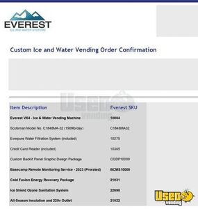 2023 Vx4 Bagged Ice Machine 4 Florida for Sale