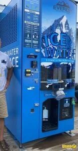 2023 VX4 Everest Ice Bagged Ice and Water Vending Machine For Sale in Iowa!