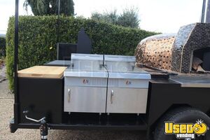 2023 Wood-fired Pizza Concession Trailer Pizza Trailer Fryer California for Sale