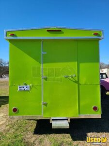 2023 Yjusa-20 Food Cocession Trailer Kitchen Food Trailer Diamond Plated Aluminum Flooring Texas for Sale