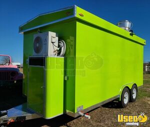 2023 Yjusa-20 Food Cocession Trailer Kitchen Food Trailer Insulated Walls Texas for Sale