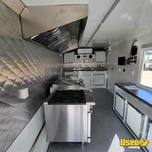 2023 Yjusa-20 Kitchen Food Concession Trailer Kitchen Food Trailer Spare Tire Texas for Sale