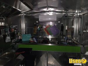 2023 Yjusa-20 Kitchen Food Trailer Diamond Plated Aluminum Flooring Wisconsin for Sale