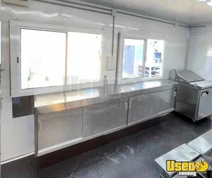 2023 Yjusa20 Concession Trailer Diamond Plated Aluminum Flooring Tennessee for Sale