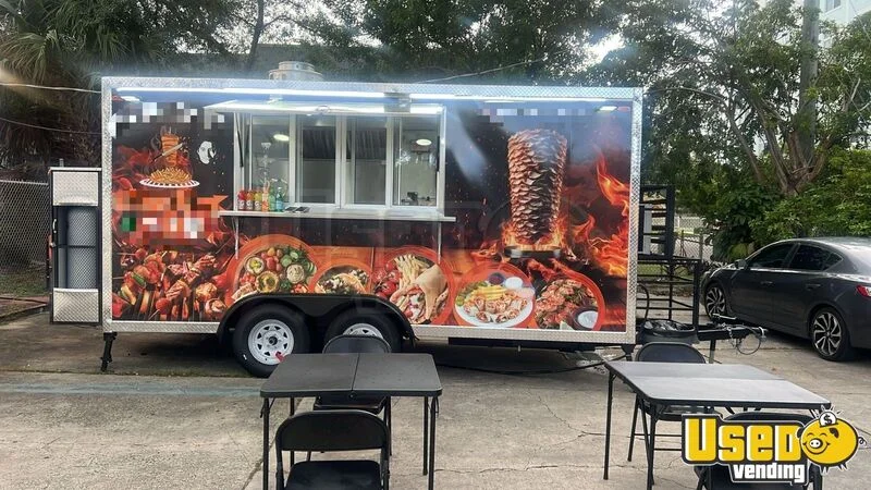 2024 16' Concession Trailer Kitchen Food Trailer Florida for Sale