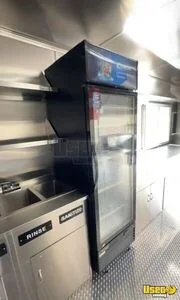 2024 18' X 8.5' Fully Equipped Commercial Kitchen Food Trailer Kitchen Food Trailer Exterior Customer Counter New Jersey for Sale