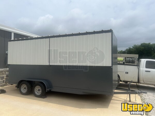 2024 18ft Smoker Trailer Barbecue Food Trailer Texas for Sale