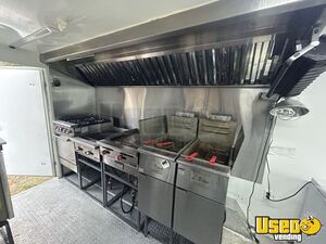 2024 18x8x7 Kitchen Food Trailer Stainless Steel Wall Covers Arkansas for Sale