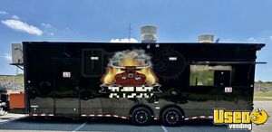 2024 2024 Barbecue Food Trailer Concession Window Texas Diesel Engine for Sale
