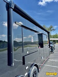 2024 2024 Barbecue Food Trailer Stainless Steel Wall Covers Texas Diesel Engine for Sale