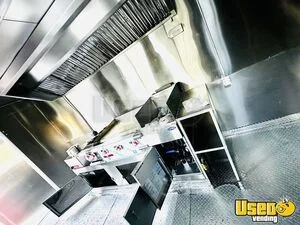 2024 2025 Kitchen Food Trailer Kitchen Food Trailer Diamond Plated Aluminum Flooring California for Sale