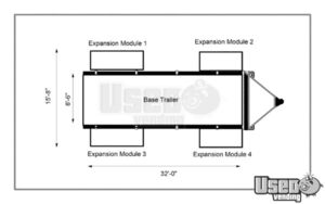 2024 32-q4 Stage Trailer 8 Florida for Sale