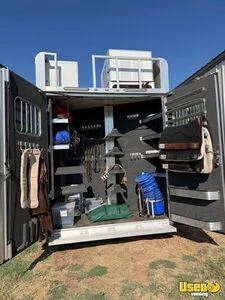 2024 4 Horses W/ Lq 4-horse Lq Trailer Refrigerator Oklahoma for Sale