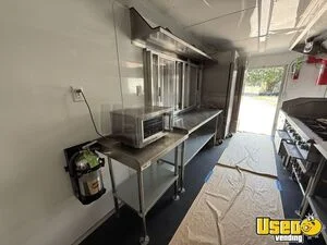 2024 5x20ta Kitchen Food Trailer Reach-in Upright Cooler Texas for Sale