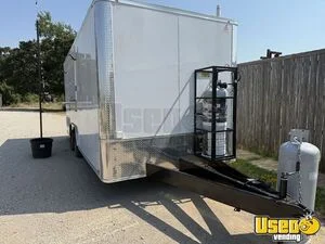 2024 5x20ta Kitchen Food Trailer Removable Trailer Hitch Texas for Sale
