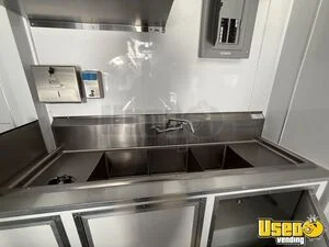 2024 5x20ta Kitchen Food Trailer Work Table Texas for Sale