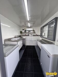 2024 6x12 Food Trailer Beverage - Coffee Trailer Concession Window Florida for Sale