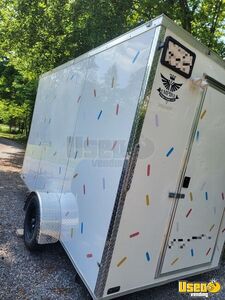 2024 6x12sa Ice Cream Trailer Stainless Steel Wall Covers Tennessee for Sale