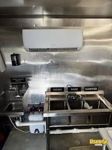 2024 7 X 16ta Kitchen Food Trailer Refrigerator Florida for Sale