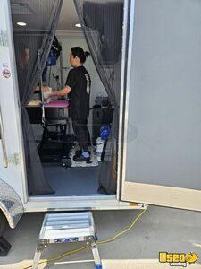 2024 7x12 Cargo Pet Care / Veterinary Truck Floor Drains California for Sale
