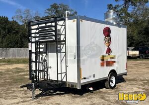 2024 7’x12’ Single Axle Kitchen Food Trailer Concession Window Indiana for Sale