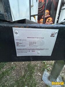 2024 7’x12’ Single Axle Kitchen Food Trailer Electrical Outlets Indiana for Sale