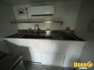 2024 7’x12’ Single Axle Kitchen Food Trailer Fryer Indiana for Sale