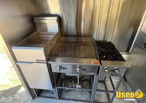 2024 7’x12’ Single Axle Kitchen Food Trailer Hot Water Heater Indiana for Sale
