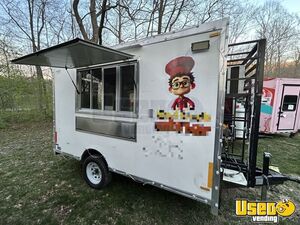 2024 7' x 12' Kitchen Food Concession Trailer Mobile Food Unit for Sale in Indiana!