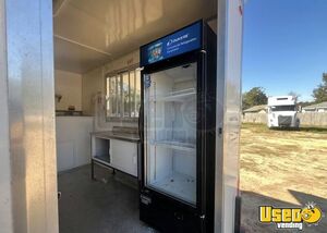 2024 7’x12’ Single Axle Kitchen Food Trailer Prep Station Cooler Indiana for Sale