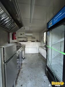 2024 7’x12’ Single Axle Kitchen Food Trailer Reach-in Upright Cooler Indiana for Sale