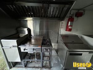 2024 7’x12’ Single Axle Kitchen Food Trailer Stovetop Indiana for Sale