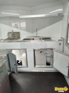 2024 7x12ta Food Concession Trailer Concession Trailer Hot Water Heater Florida for Sale