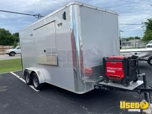 2024 7x14 Full Kitchen Kitchen Food Trailer Air Conditioning Texas for Sale