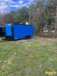 2024 7x16 Kitchen Food Trailer Air Conditioning Ohio for Sale