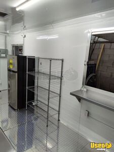 2024 7x16ta Basic Concession Trailer Concession Trailer Interior Lighting Florida for Sale