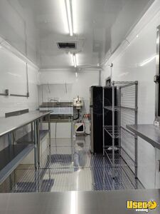 2024 7x16ta Basic Concession Trailer Concession Trailer Refrigerator Florida for Sale