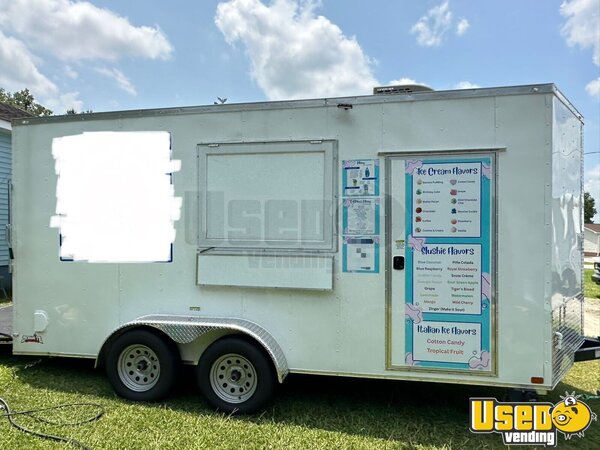 2024 7x16ta2 Ice Cream Trailer North Carolina for Sale