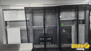 2024 7'x18' Tandem Axel Enclosed Trailer Kitchen Food Trailer Exterior Customer Counter North Carolina for Sale