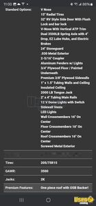 2024 7'x18' Tandem Axel Enclosed Trailer Kitchen Food Trailer Exterior Work Lights North Carolina for Sale