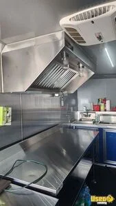 2024 7'x18' Tandem Axle Enclosed Trailer Kitchen Food Trailer Convection Oven North Carolina for Sale