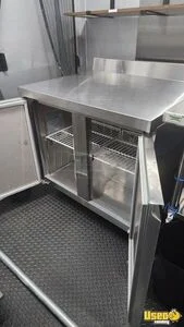 2024 7'x18' Tandem Axle Enclosed Trailer Kitchen Food Trailer Hot Dog Warmer North Carolina for Sale