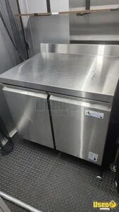 2024 7'x18' Tandem Axle Enclosed Trailer Kitchen Food Trailer Warming Cabinet North Carolina for Sale