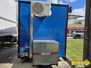 2024 7x8sa Concession Trailer Stainless Steel Wall Covers Florida for Sale