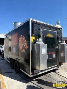 2024 8' X 16' Kitchen Food Trailer Kitchen Food Trailer Diamond Plated Aluminum Flooring California for Sale