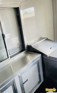 2024 85 Kitchen Food Trailer Stainless Steel Wall Covers Texas for Sale