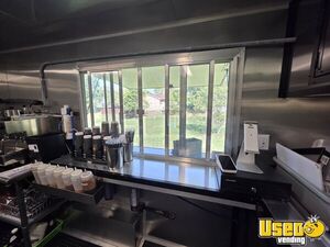 2024 8.5' X 14' - Flat Nose - Tandem Axles Beverage - Coffee Trailer Hand-washing Sink Kentucky for Sale