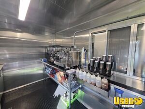 2024 8.5' X 14' - Flat Nose - Tandem Axles Beverage - Coffee Trailer Interior Lighting Kentucky for Sale